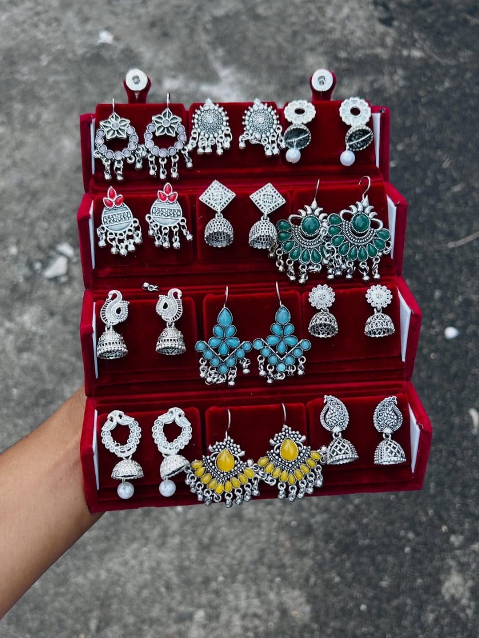 Jhumka Box Available - Premium Design