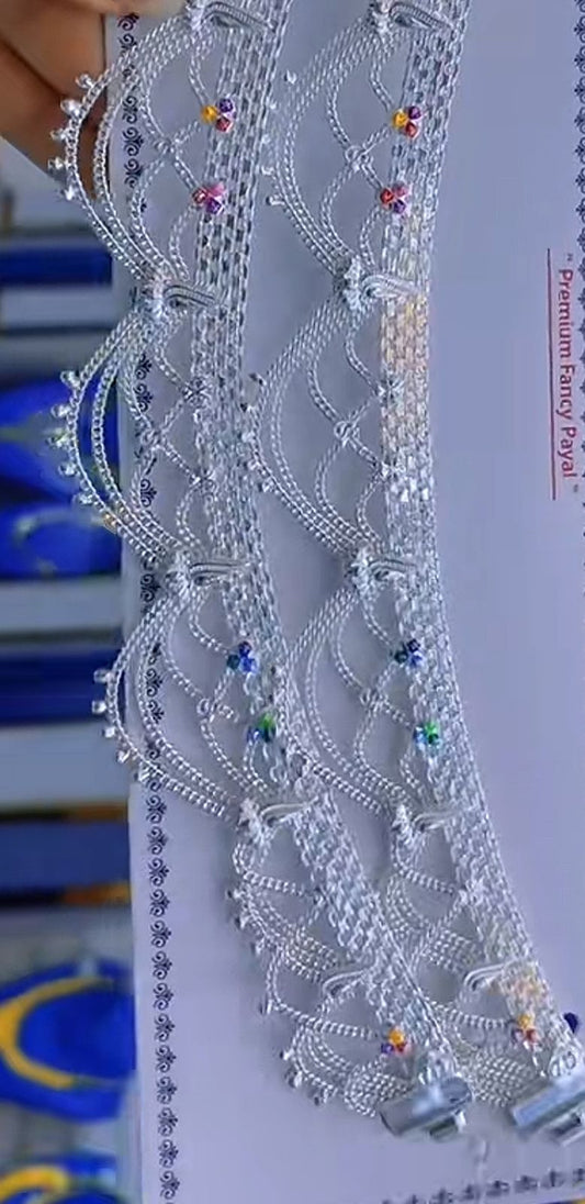 1K CHANDI PAYAL (2YEAR WARRANTY) PREMIUM QUALITY - LIMITED STOCK