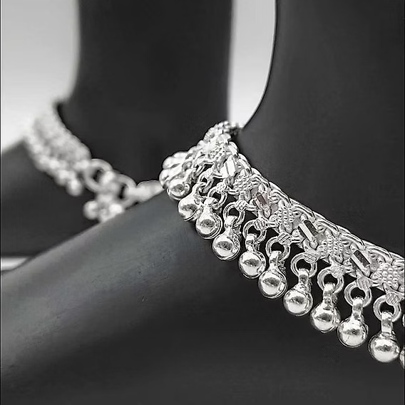 1K CHANDI PAYAL (2YEAR WARRANTY) PREMIUM QUALITY - LIMITED STOCK
