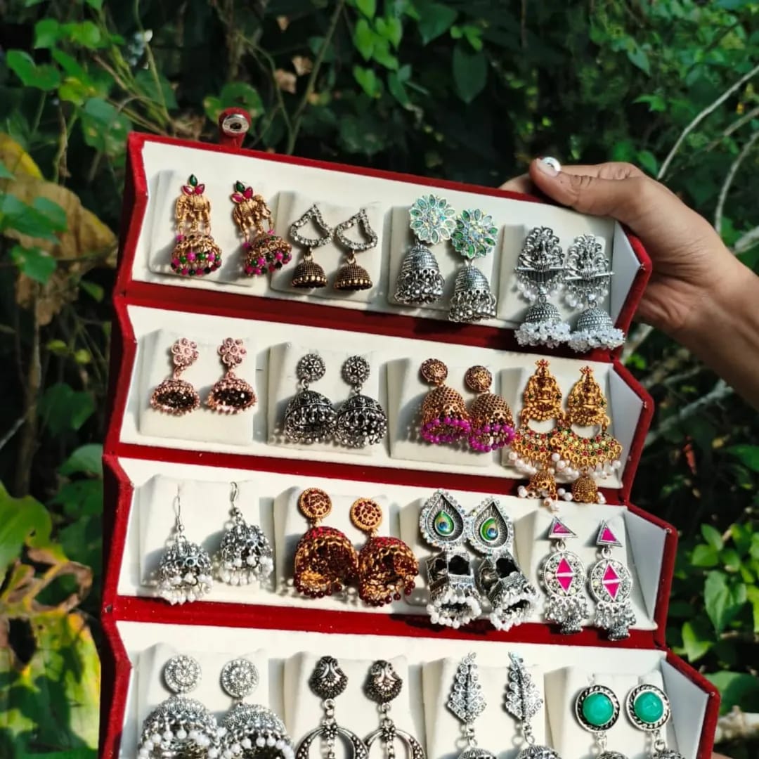 Jhumka Box Available - Premium Design